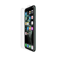 Belkin InvisiGlass - Klare Bildschirmschutzfolie - Apple - iPhone 11 Pro/XS/X - Antibakteriell - Stoßfest - Kratzresistent - Transparent - 1 Stück(e)