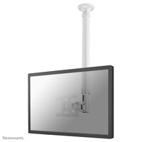 Neomounts FPMA-C100WHITE Monitor-/TV-Deckenhalterung 10-30" - H 79-129 cm - 12 kg - 25,4 cm (10") - 76,2 cm (30") - 75 x 75 mm - 200 x 100 mm - 790 - 1290 mm