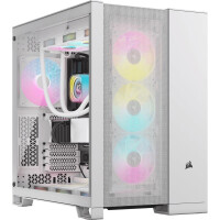 Corsair Geh Midi 6500D Airflow Tempered Glass White