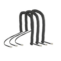 Auerswald Spiralkabel-3er-Set COMfortel-Handset