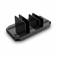 Lindy 120W 10 Port USB-Ladestation für 10...