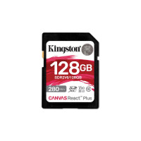 Kingston 128GB Canvas React Plus SDXC - Extended Capacity...