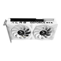 PNY RTX 4060 8GB OC XLR8 VERTO DF WHITE ED. - NVIDIA RTX 4060 - 8GO GDDR6