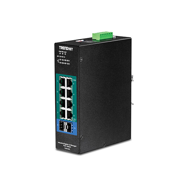 TRENDnet TI-PG102I - Managed - L2 - Gigabit Ethernet (10/100/1000) - Vollduplex - Power over Ethernet (PoE)