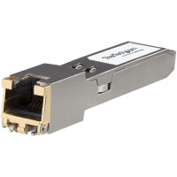 StarTech.com HPE JL563A kompatibles SFP+ Transceiver-Modul – 100/1000/10000BASE-TX - Kupfer - 10000 Mbit/s - SFP+ - 30 m - 10 Gigabit Ethernet - Schnelles Ethernet - Gigabit Ethernet - IEEE 802.3ae