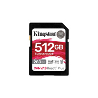 Kingston 512GB Canvas React Plus SDXC - Extended Capacity...