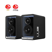 Edifier QR65 - LED 2.0 speakerset+GaN Zwart