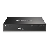TP-LINK VIGI 16 Channel Netzwerk-Video-Recorder - 16 Kanäle - 1920 x 1080 Pixel - 720p - 1080p - 1920 × 1080 - 1280 × 1024 - 1280 × 720 - 1680 × 1050 - 1440 × 900 - H.264 - H.264+ - H.265 - H.265+ - 10 TB