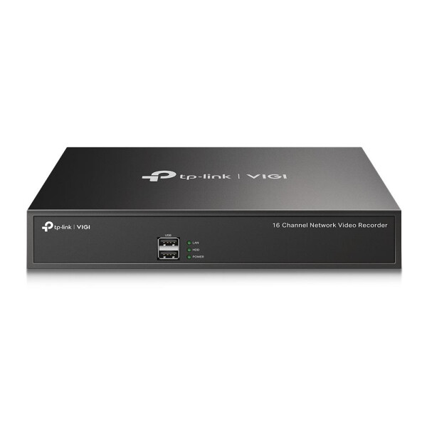 TP-LINK VIGI NVR1016H - 16 Kanäle - 1920 x 1080 Pixel - 720p - 1080p - 1920 × 1080 - 1280 × 1024 - 1280 × 720 - 1680 × 1050 - 1440 × 900 - H.264 - H.264+ - H.265 - H.265+ - 10 TB