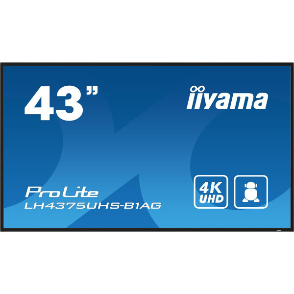 Iiyama 43W LCD 4K - Flachbildschirm (TFT/LCD) - 43"