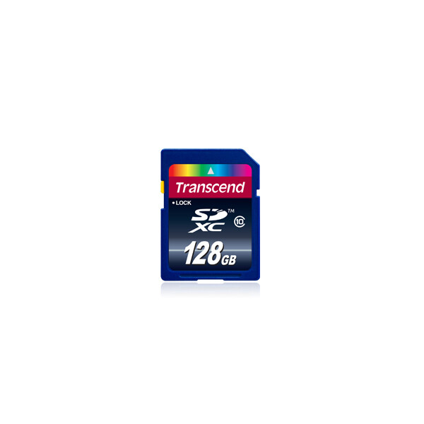 Transcend 128GB SDXC Class 10 - 128 GB - SDXC - Klasse 10 - Blau