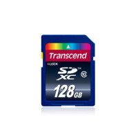 Transcend 128GB SDXC Class 10 - 128 GB - SDXC - Klasse 10 - Blau