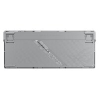 ASUS ROG Azoth White - Verkabelt & Kabellos - USB + RF Wireless + Bluetooth - Mechanischer Switch - QWERTZ - RGB-LED - Weiß