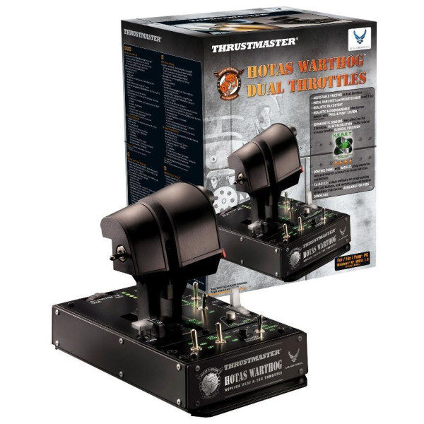 ThrustMaster HOTAS Warthog Dual - Gasregler - 16 Tasten