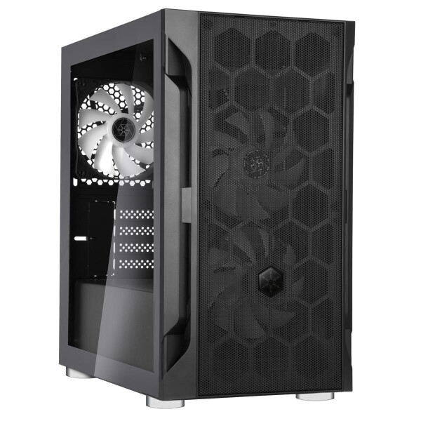 SilverStone FARA H1M PRO - Micro Tower - PC - Schwarz - micro ATX - Mini-DTX - Mini-ITX - Kunststoff - Stahl - Multi