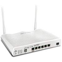 Draytek Vigor 2866Vac - Wi-Fi 5 (802.11ac) - Dual-Band (2,4 GHz/5 GHz) - Eingebauter Ethernet-Anschluss - ADSL - Weiß - Tabletop-Router