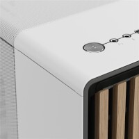 Fractal Design North  - Midi Tower - PC - Weiß - ATX - micro ATX - Mini-ITX - Netz - Stahl - 17 cm
