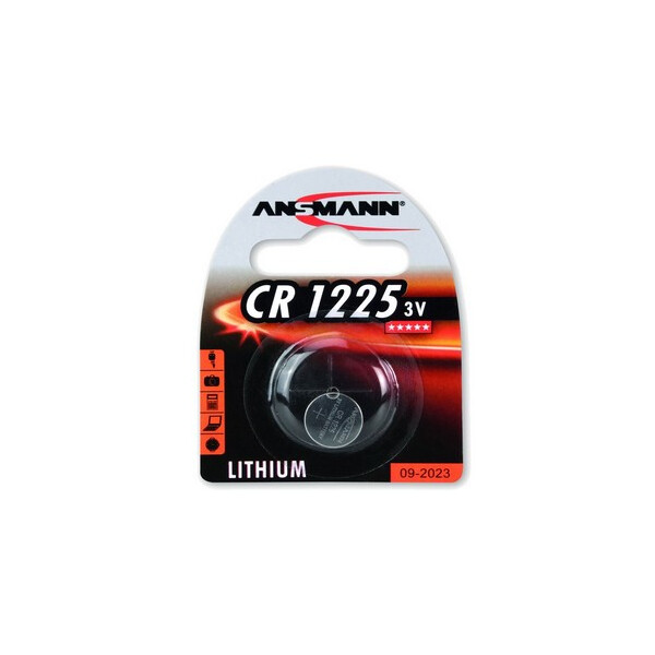 Ansmann 3V Lithium CR1225 - Einwegbatterie - Lithium - 3 V - 1 Stück(e) - Silber - Sichtverpackung