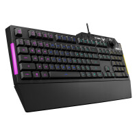 ASUS TUF GAMING K1 - Volle Größe (100%) - USB - Membran Key Switch - Schwarz