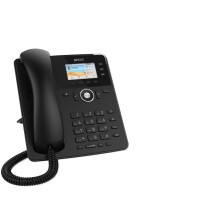 Snom Tischtelefon D717 - IP-Telefon - Schwarz -...