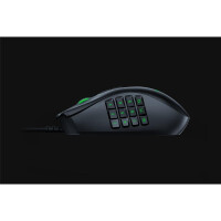 Razer Naga Trinity - rechts - Optisch - USB Typ-A - 16000 DPI - Schwarz - Grün