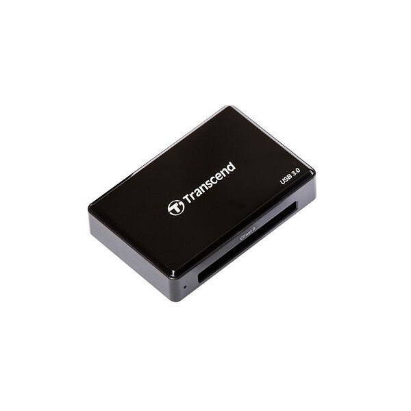 Transcend CFast 2.0 USB3.0 - CF - CF Typ II - Schwarz - CE/FCC/BSMI/KC/RCM/EAC - USB 3.2 Gen 1 (3.1 Gen 1) - 5 V - 0 - 70 °C