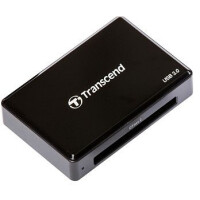 Transcend CFast 2.0 USB3.0 - CF - CF Typ II - Schwarz - CE/FCC/BSMI/KC/RCM/EAC - USB 3.2 Gen 1 (3.1 Gen 1) - 5 V - 0 - 70 °C