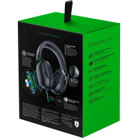 Razer Blackshark V2 X - Kopfhörer - Kopfband - Gaming - Schwarz - Grün - Binaural - Drehregler