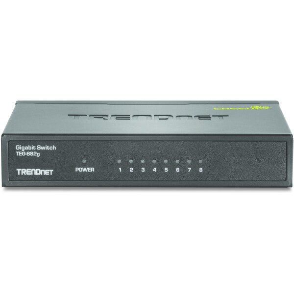 TRENDnet GREENnet - Unmanaged - Gigabit Ethernet (10/100/1000) - Vollduplex
