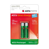 AgfaPhoto Akku Instant Energy AAA HR03 950mAh 2St. - Akku...