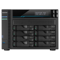 Asustor AS6510T - NAS - Tower - Intel Atom® - C3538 - Schwarz