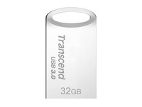 Transcend JetFlash 710 - 32 GB - USB Typ-A - 3.2 Gen 1 (3.1 Gen 1) - Ohne Deckel - 3,3 g - Silber
