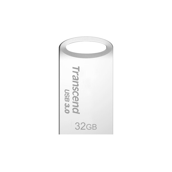 Transcend JetFlash 710 - 32 GB - USB Typ-A - 3.2 Gen 1 (3.1 Gen 1) - Ohne Deckel - 3,3 g - Silber