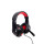 Gembird GHS-U-5.1-01 - Kopfhörer - Kopfband - Gaming - Schwarz - Rot - Binaural - SCR-Steuereinheit