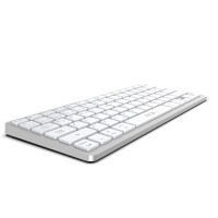 INCA Tastatur IBK-565BT Bluetooth 5.0 Smart Silber -...
