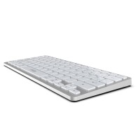 INCA Tastatur IBK-565BT Bluetooth 5.0 Smart Silber - Tastatur - Bluetooth