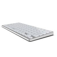 INCA Tastatur IBK-565BT Bluetooth 5.0 Smart Silber