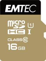 EMTEC Gold+ - Flash-Speicherkarte ( SD-Adapter...