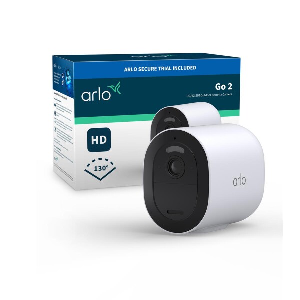 ARLO Go 2 - IP-Sicherheitskamera - Draußen - Kabellos - 91 m - Decke/Wand - Weiß