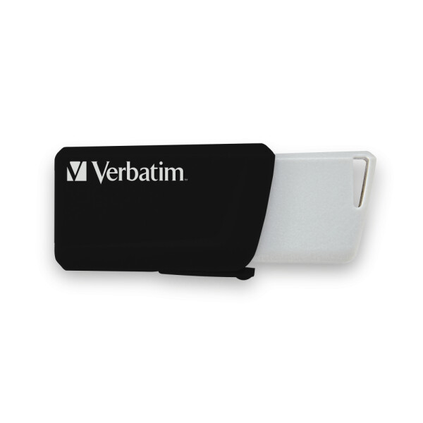 Verbatim Store n Click - USB-Stick - USB 3.2 GEN1 32 GB - Schwarz - 32 GB - USB Typ-A - 3.2 Gen 1 (3.1 Gen 1) - 80 MB/s - Dia - Schwarz