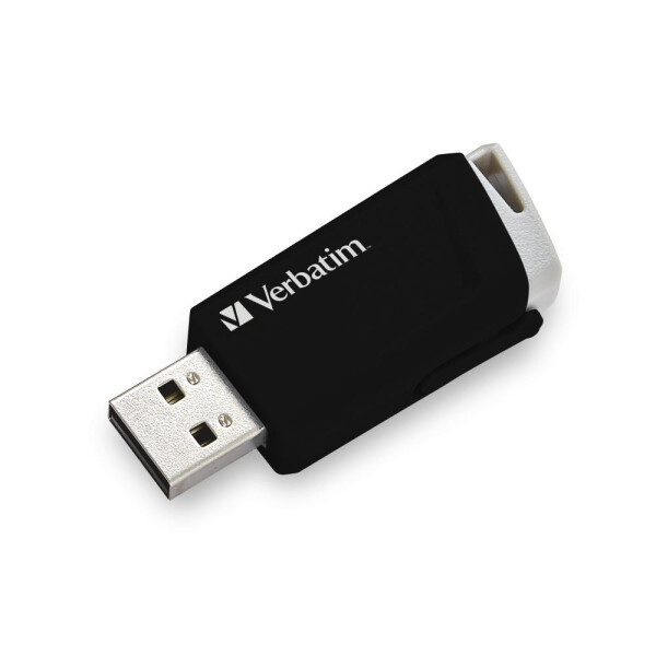 Verbatim Store n Click - USB-Stick - USB 3.2 GEN1 32 GB - Schwarz - 32 GB - USB Typ-A - 3.2 Gen 1 (3.1 Gen 1) - 80 MB/s - Dia - Schwarz