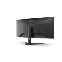 AOC CU34G2XE/BK 34 VA Curved Monitor 3440x1440 144Hz 1ms 2x Displayport 1x - 34" - 1 ms