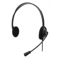 Manhattan Stereo USB-Headset - Federleichtes -...