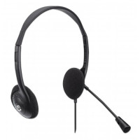 Manhattan Stereo USB-Headset - Federleichtes -...