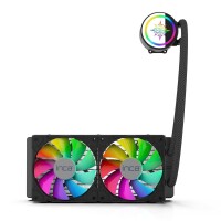 INCA ISS-02XN CPU LIQUID Kühler 2 x 120 mm PWM-Luefter - 28 dB - Intel Sockel 1150 (Core i)