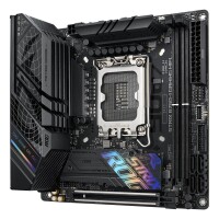 ASUS ROG STRIX B760-I GAMING WIFI - Intel - LGA 1700 - Intel® Celeron® - Intel® Core™ i3 - Intel® Core™ i5 - Intel® Core™ i7 - Intel® Core™ i9,... - LGA 1700 - DDR5-SDRAM - 96 GB