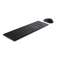 Dell Pro-Tastatur und -Maus – KM5221W - US international (QWERTY) - schwarz - Volle Größe (100%) - Kabellos - RF Wireless - QWERTY - Schwarz - Maus enthalten