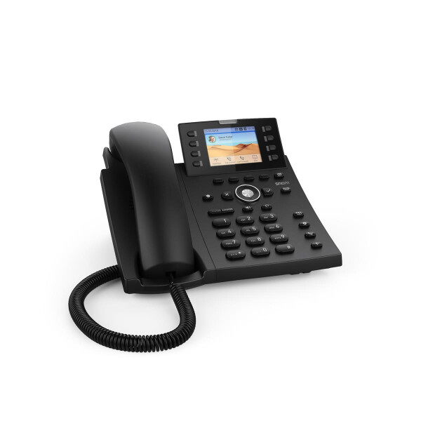 Snom D335 - IP-Telefon - Schwarz - Kabelgebundenes Mobilteil - TFT - 320 x 240 Pixel - Gigabit Ethernet