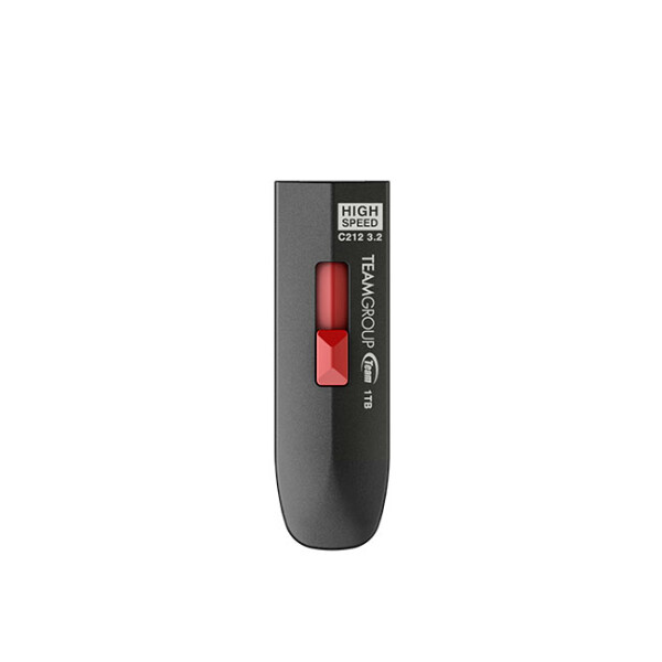 Team Group C212 - 256 GB - USB Typ-A - 3.2 Gen 2 (3.1 Gen 2) - 600 MB/s - Dia - Schwarz