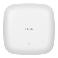 D-Link DAP-X2850 - 3600 Mbit/s - 1147 Mbit/s - 2402 Mbit/s - 10,100,1000,2500 Mbit/s - 2.4 - 2.483 - 5.15 - 5.35 - 5.47 - 5.85 GHz - IEEE 802.11a - IEEE 802.11ac - IEEE 802.11ax - IEEE 802.11b - IEEE 802.11e - IEEE 802.11g - IEEE...